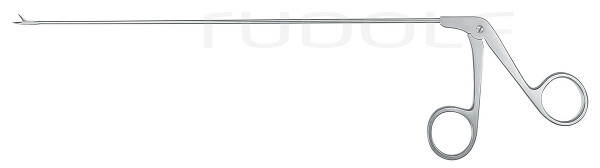 RU 8650-03/01 / Microtijera Laríngea, Recta, 2mm, 23 cm