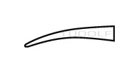 RU 5868-19 / Mikro-Nadelhalter Reill, Rundgriff Geb., O. Sperre, 15,5cm
