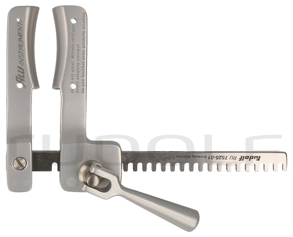 RU 7525-01 / Divaricatore Costale Castaneda in Alluminio, 12x32x70mm