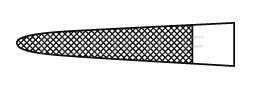 RU 6054-26 / Needle Holder De Bakey, TC, Str. 26cm, 10 1/4"