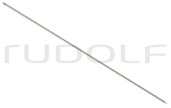 RU 5756-11 / Filo Di Kirschner, Ø 1,1 mm, (L) 100 mm, Punta Trocar, Estrem. Trocar 10 Pezzi/Conf. 1.4441 Acciao P. Impianti