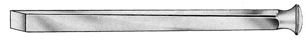 RU 5311-01 / Scalpello Mod. Usa 6mm
, 16cm
