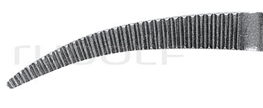 RU 3141-10 / Pince Hémostat. Hartmann, Courbée, 10 cm 10,0 cm