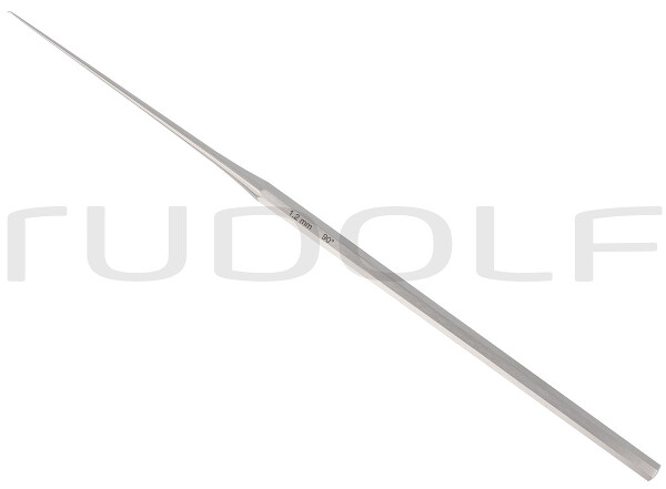 RU 7907-05/12 / Gancho Shambaugh, 90°, 1.2 mm, 16 cm - 6 1/4"