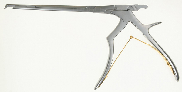 RU 6449-23P / Pince Emporte-Pièce Kerrison, Coupant V. Le Bas 40°, Proclean, Stand., Pied Plat Éjecteur, 18cm
, 3mm
