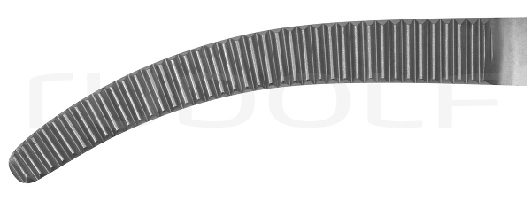RU 3381-18 / Hemost. Fcps Spencer-Wells, Cvd. 18 cm, 7"