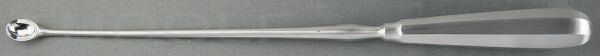 RU 7280-04 / Cucchiaio Uterino Schröder, Fig. 4 Tagliente, Rigido, 30cm