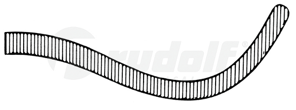 RU 6630-24 / Pince-Clamp P. Pédic. Rénaux Guyon, 24 cm