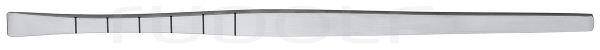 RU 8256-58 / Fischschwanz-Osteotom 18cm
, 8mm

