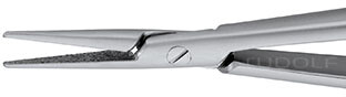 RU 5864-18G / Needle Holder Microgrip, Stand., Round Hdl Str., W. Ratchet, 18cm, 7"