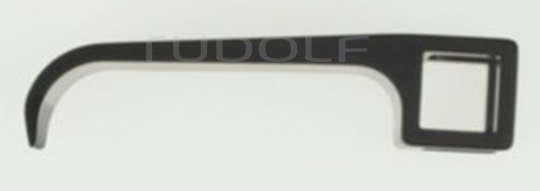 RU 6431-24 / Valve MC Culloch, Large, Noire, 1 Pce 40x27 mm