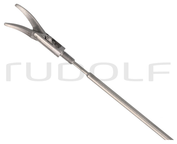 RS000-591 / Inserto Forbice, Metzenbaum, Curva A Sin., Biarticolata, Mod. Corto, Ø 5mm