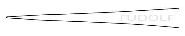 RU 4240-03 / Watchmaker's Fcps. No. 3, Str. 12cm
, 4 3/4", 0,3mm

