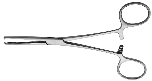 RU 3010-13 / Hemost. Fcps Ochsner-Kocher, Str., 1x2T. 13 cm, 5"