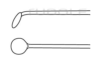 RU 8839-66 / Tumormesser Samii 4,5mm, 23cm