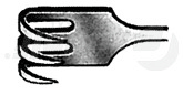 RU 4514-03 / Murphy Retractor 3Prongs Sharp