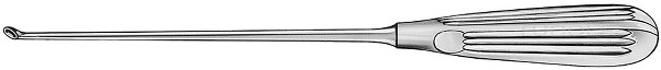 RU 5363-21 / Bushe Curette 25 cm - 10", 3 mm
