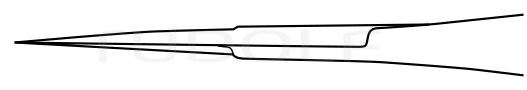 RU 2240-11 / Micro Scissors, Westcott, Sh/Sh, Str. 10 cm, 4"