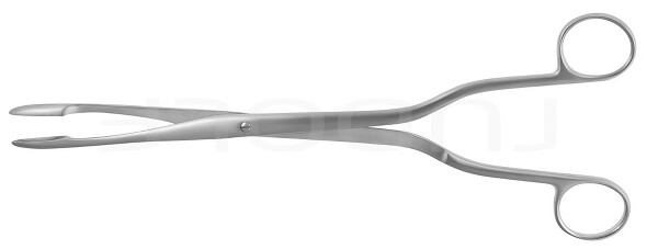 RU 7410-01 / Pinza Per Aborto Winter, Retta, Fig. 1 28cm