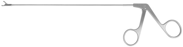RU 8650-00/45 / Pinza Cir. Endolaríngea, Curv. Derecha Long. Trabajo 23cm, Vast. Ø 2,5mm, 4mm
