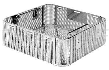 CS141-041 / Panier En Tôle Perforée, 240x240x41 mm