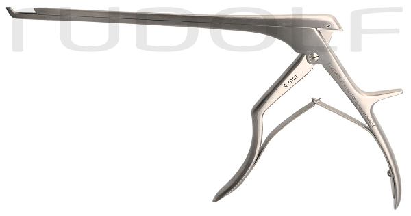 RU 6473-04 / Rongeur Colclough, Cutting Upwards 40° Large Handle, 20cm
, 7", 4mm
