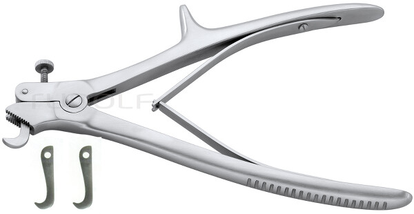 RU 6310-20 / Skull Cutting Fcps, Dahlgren, W. 2 Exr. Hook 20 cm - 8"