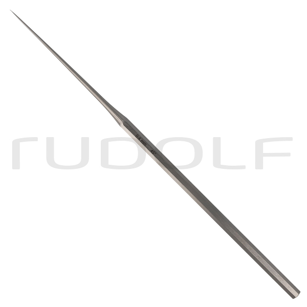 RU 7907-04/04 / Ohr-Häkchen Shambaugh, Scharf, Abgewinkelt 45°, 0,4 mm, 16 cm