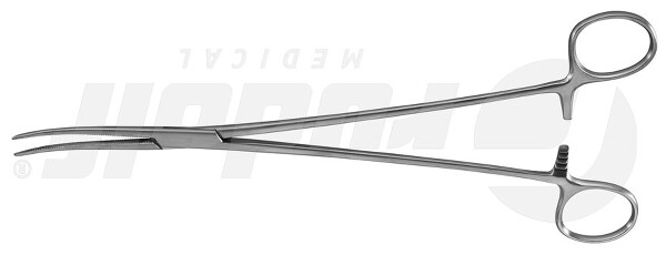 RU 3241-26 / Pinza Emostatica Bengolea, Curva 26,0 cm