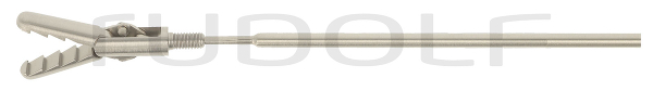 RS000-707 / Aufsatz Fasszange, Alligator, Doppelbeweglich, Ø 5 mm