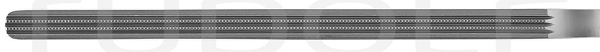 RU 6534-23 / Darmklemme Doyen, Atrauma, Gerade, (L) 24 cm