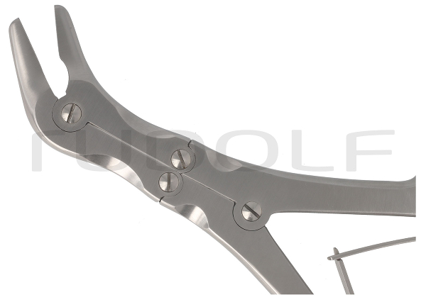 RU 5605-04 / Hohlmeisselzange, Echlin 23 cm, 4 mm