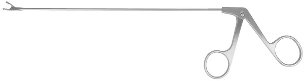 RU 8650-00/46 / Pinza Cir. Endolaríngea, Curv. Izquierda Long. Trabajo 23cm, Vast. Ø 2,5mm, 4mm