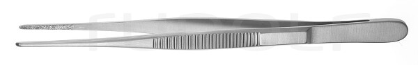 RU 4010-16 / Pinza Anatomica, Sottile, Retta 16,0 cm