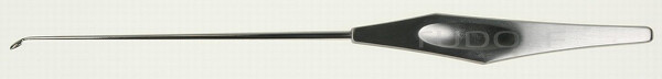AT304-026 / Cuchara Artroscopica Curva A 30° Ø 3 mm, De Mango Fijo