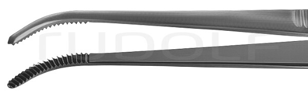 RU 4011-14 / Pince À Dissection, Délicate, Courbée 14,5 cm