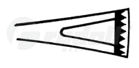 RU 6515-20 / Lockwood Forceps, 20cm
