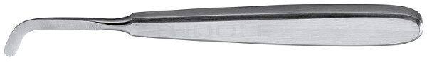RU 5404-10 / Raspatory, Left Curved 14 cm - 5 1/2", 4 mm