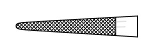 RU 6059-30 / Needle Holder Microvascular, TC, Str. 18cm
, 7"