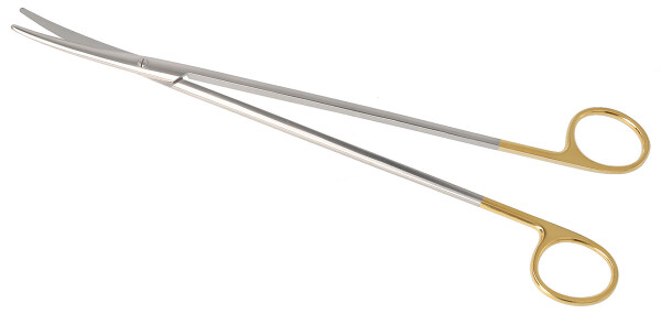 RU 1336-28 / Forbice Metzenbaum-Fino, Curva, TC 28,0 cm