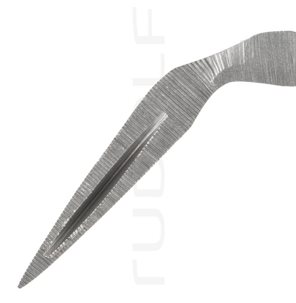RU 4362-13 / Pinza Stieglitz P/Fragmentos, Curva, Sin Trinquete, 13,5 cm