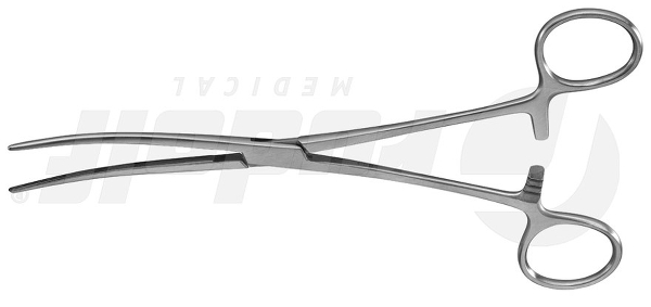 RU 3191-18 / Hemost. Fcps Bainbridge, Cvd. 18 cm, 7"