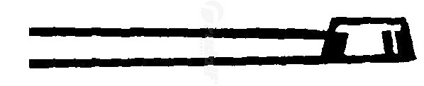 RU 7900-01 / Kürette Buck, Figur 1,Gerade, Stumpf, I Ø 2 mm, A Ø 3,2 mm, 14,5 cm