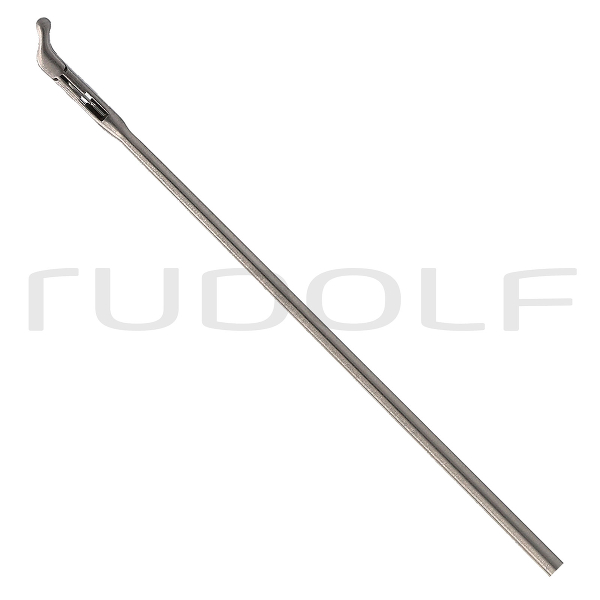 RU 8650-11/25 / Micro Fcps. Cup-Shp., Cvd. Rgt, FF-MOV. Shaft Length 23cm
/9", Conicø1/2mm
, Jaw 1mm
