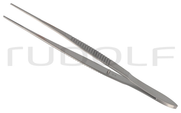 RU 9880-07 / Pinza Per L'occhio, Anatomica, Retta 0,7mm, 10cm