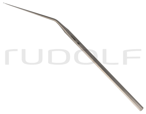 RU 7907-20/10 / Ganchito, 45°, 1 mm, 16 cm - 6 1/4"