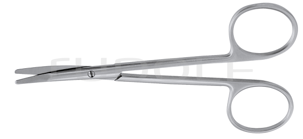 RU 1675-12 / Präparierschere Kilner (Ragnell), Gebogen 12,5 cm