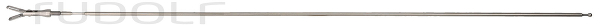 RS000-658 / Aufsatz Fasszange, Fein, Gefenstert, Doppelbeweglich, Slimline, Ø 5 mm