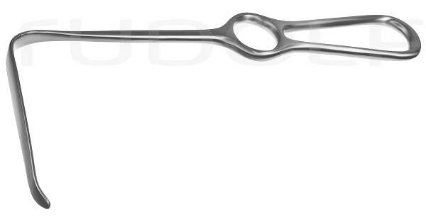 RU 4522-21 / Divaricatore Langenbeck, Manico Verticale 21,5 cm, 85x15 mm