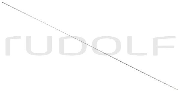 RU 5755-12 / Filo Di Kirschner, Ø 1,2 mm, (L) 310 mm, Punta Trocar, Estrem. Piatta 10 Pezzi/Conf. 1.4441 Acciao P. Impianti
